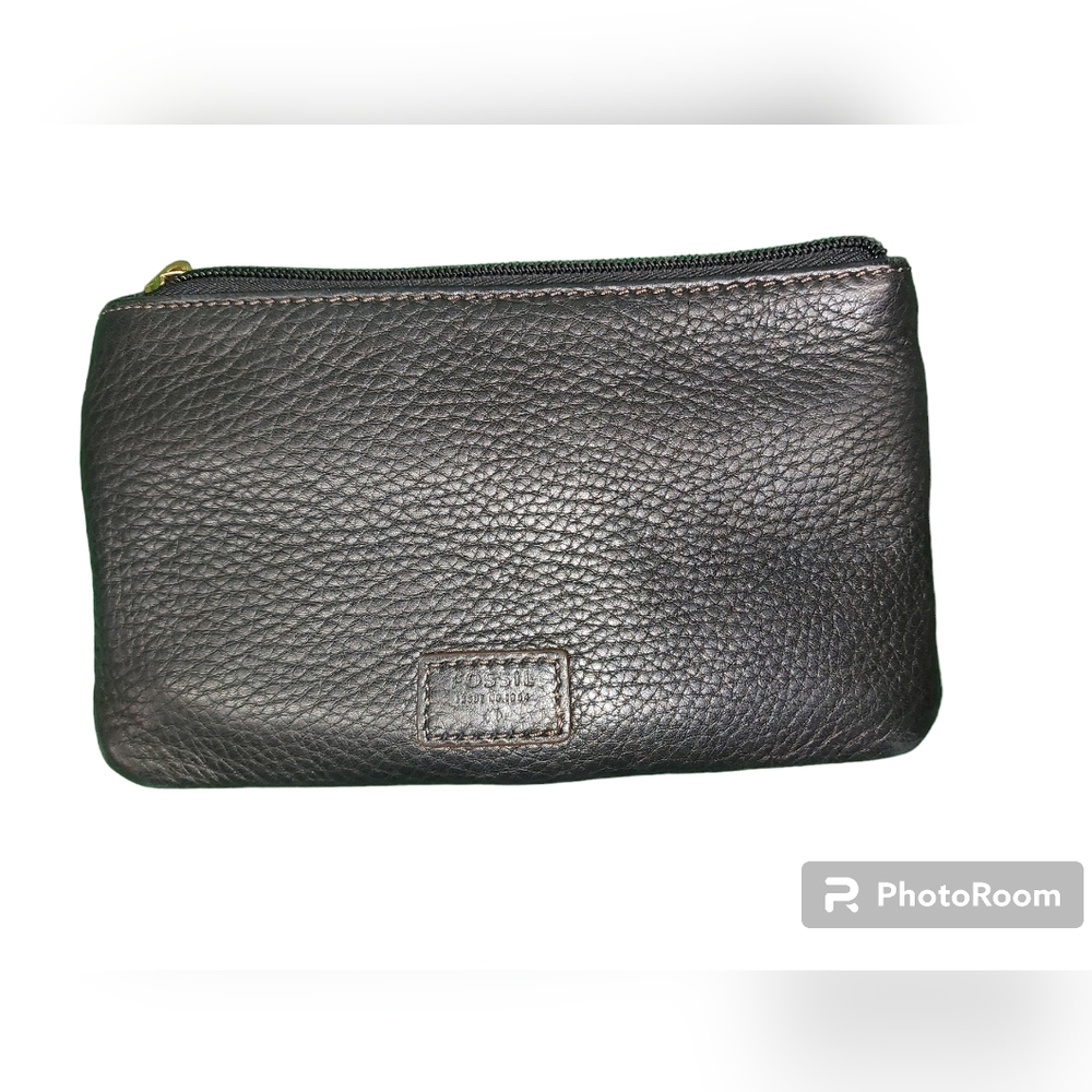 Fossil Wallet Black Leather